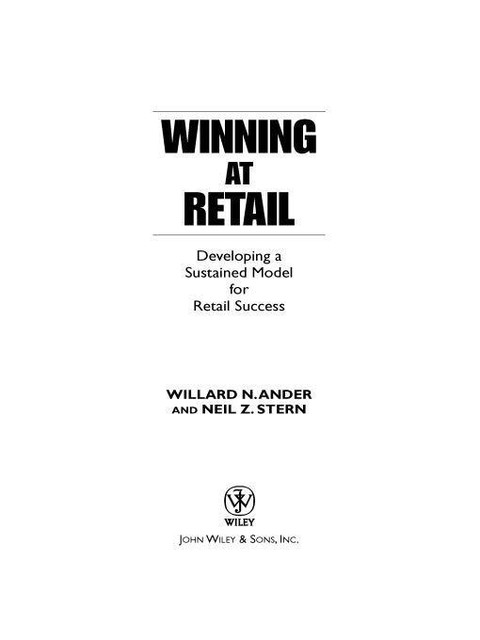 Winning At Retail, Neil Z.Stern, Willard N.Ander