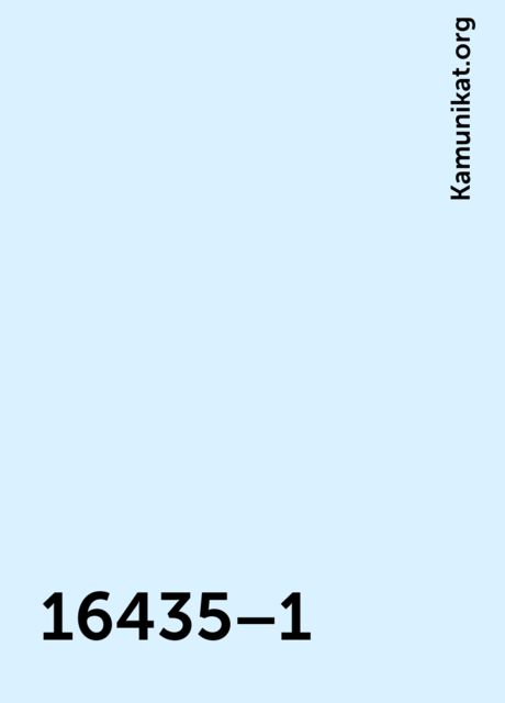 16435–1, Kamunikat.org