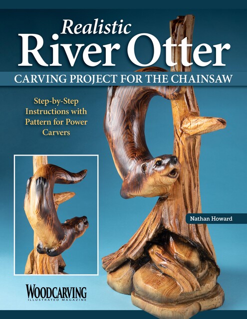 Realistic River Otter Carving Project for the Chainsaw, Nate Howard