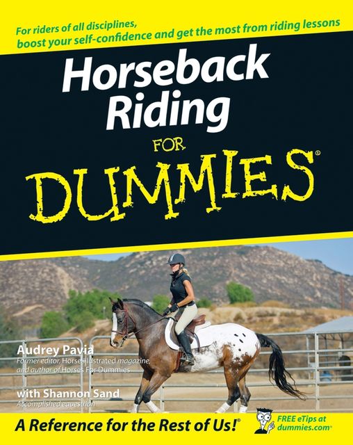 Horseback Riding For Dummies, Audrey Pavia