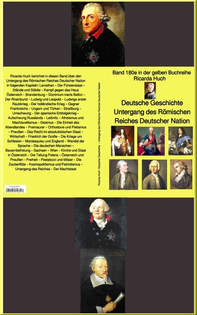 Ricarda Huch: Deutsche Geschichte – Untergang des Römischen Reiches Deutscher Nation – bei Jürgen Ruszkowski, Ricarda Huch