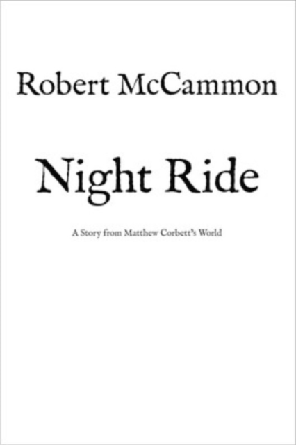 Ночная Поездка, Роберт Маккаммон