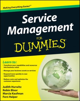 Service Management For Dummies, Robin Bloor, Fern Halper, Judith Hurwitz, Marcia Kaufman