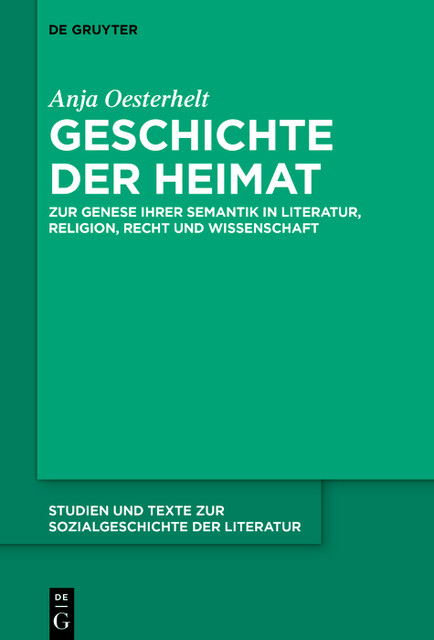 Geschichte der Heimat, Anja Oesterhelt
