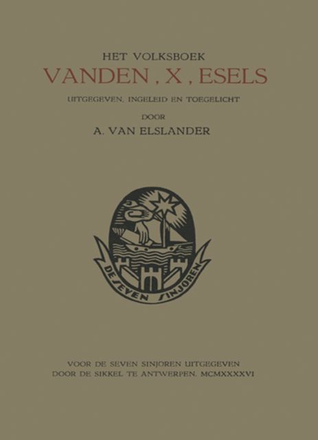 Het volksboek Vanden, X, esels, anoniem