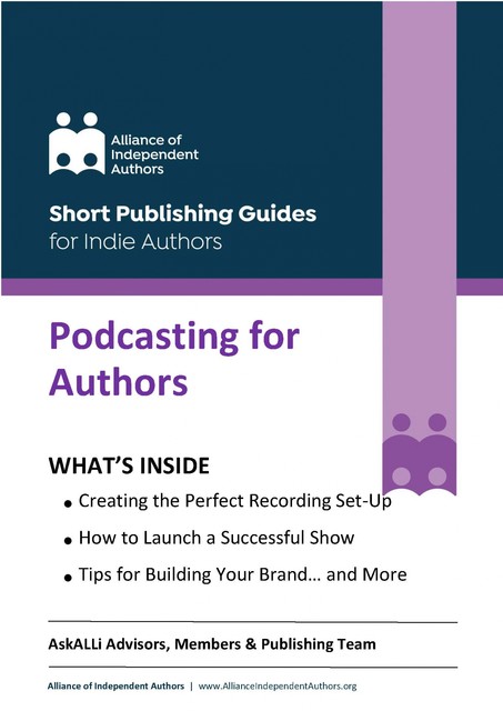 Podcasting for Authors, Alliance of Independent Authors