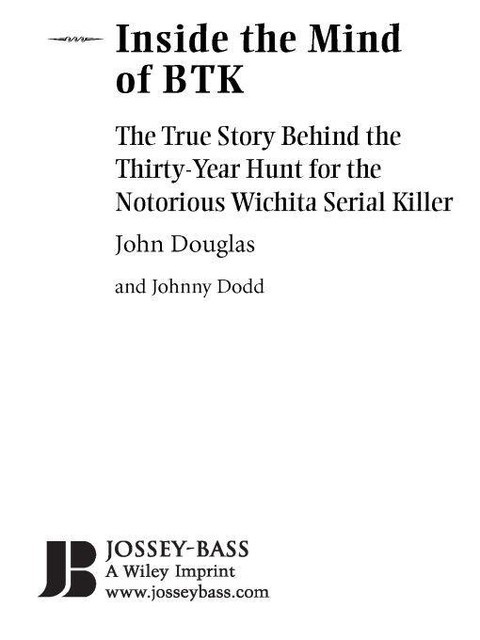 Inside the Mind of BTK, John Douglas, Johnny Dodd