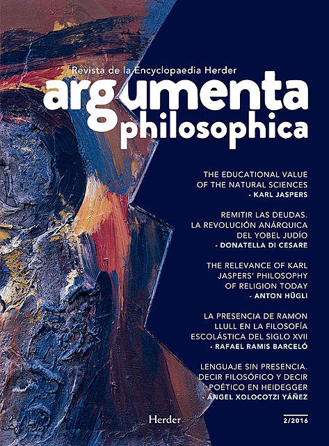 Argumenta philosophica 2016/2, Varios Autores