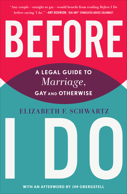 Before I Do, Elizabeth F. Schwartz