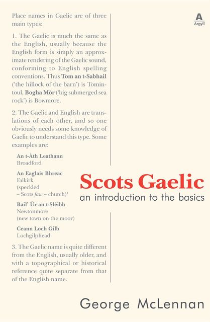 Scots Gaelic, George McLennan