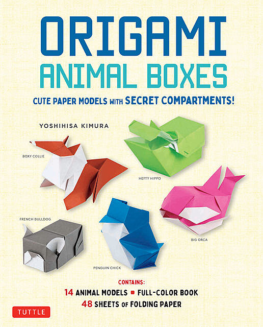 Origami Animal Boxes Kit, Kimura Yoshihisa