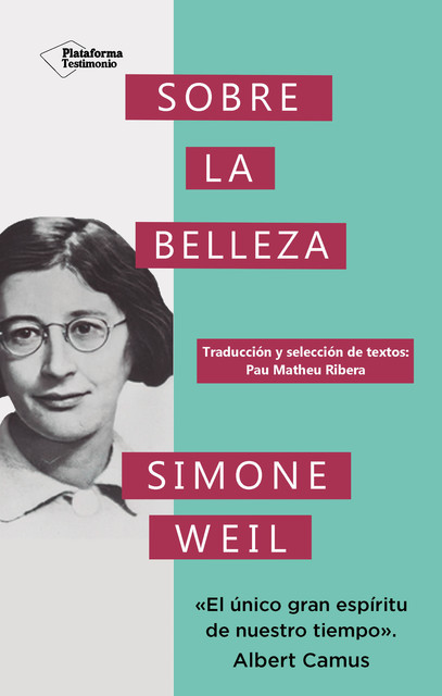 Sobre la belleza, Simone Weil