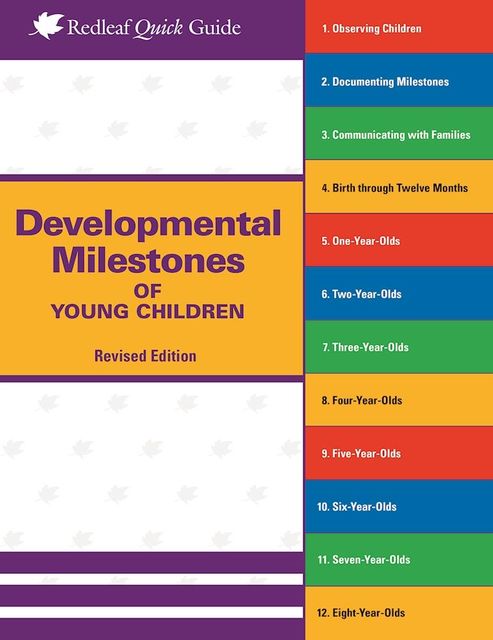 Developmental Milestones of Young Children, Redleaf Press