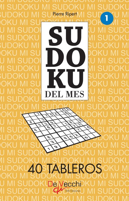 Sudoku del mes 1 – 40 tableros, Pierre Ripert