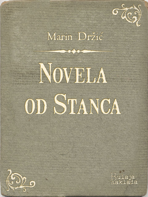 Novela od Stanca, Marin Držić