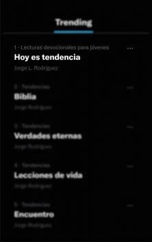 Hoy es tendencia, Jorge Rodríguez