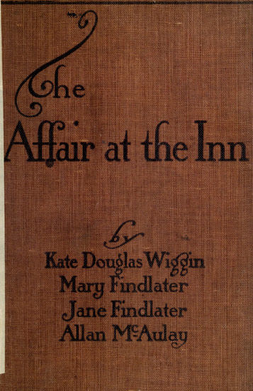 The Affair at the Inn, Jane Helen Findlater