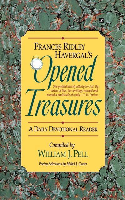 Opened Treasures, Francis Ridley Havergal