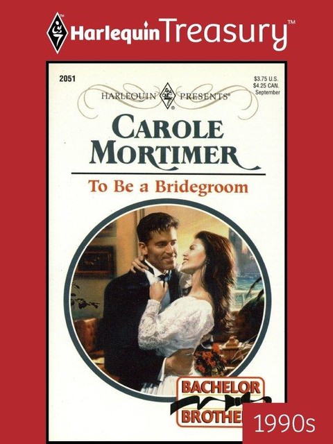 To Be a Bridegroom, Carole Mortimer