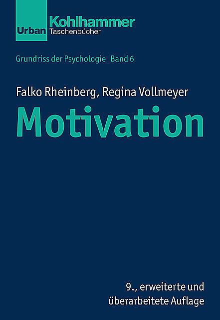 Motivation, Regina Vollmeyer, Falko Rheinberg