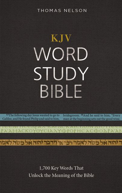 KJV, Word Study Bible, Ebook, Red Letter Edition, Thomas Nelson