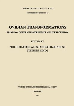 Ovidian Transformations, Philip Hardie, Alessandro Barchiesi, Stephen Hinds