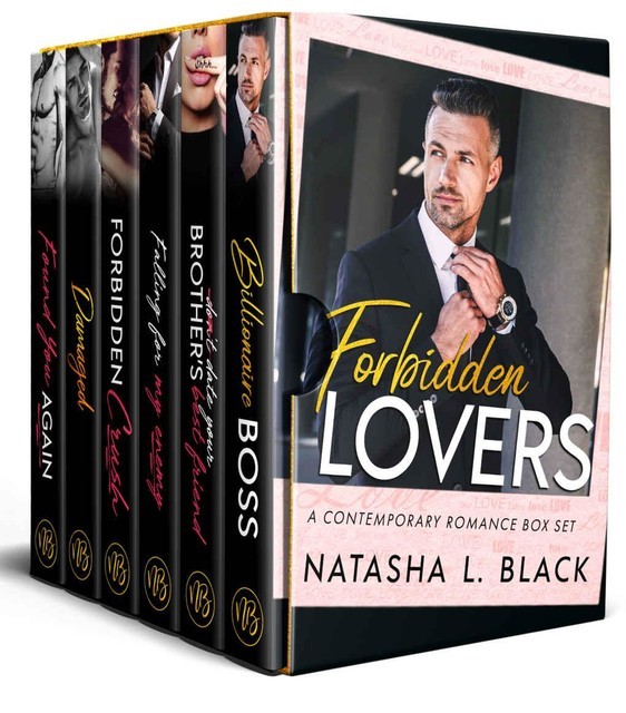 Forbidden Lovers: A Contemporary Romance Box Set, natasha, Black