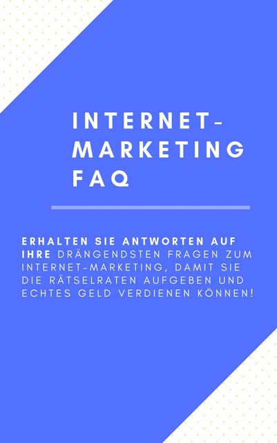 Internet-Marketing FAQ, André Sternberg