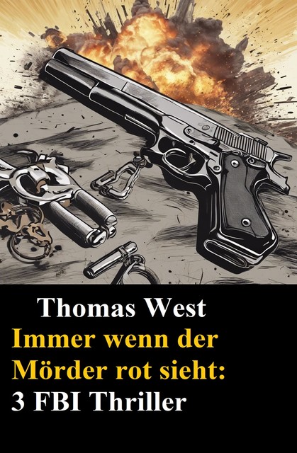 Immer wenn der Mörder rot sieht: 3 FBI Thriller, Thomas West