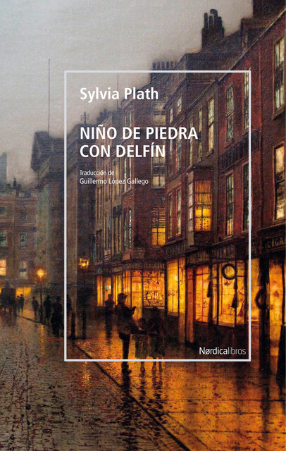 Niño de piedra con delfín, Sylvia Plath