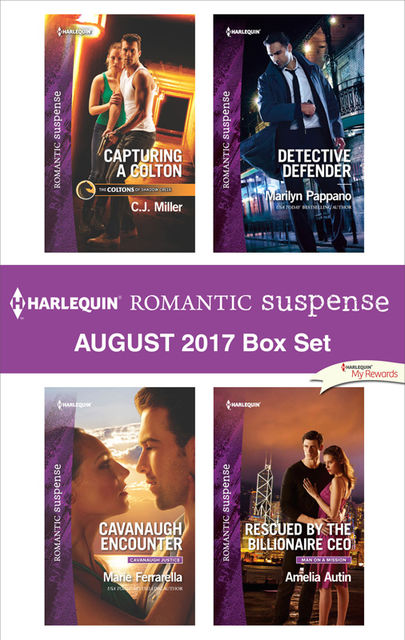 Harlequin Romantic Suspense August 2017 Box Set, Marilyn Pappano, C.J.Miller, Marie Ferrarella, Amelia Autin