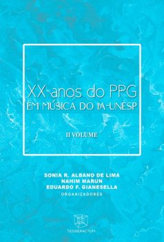 XX ANOS DO PPG EM MÚSICA DO IA-UNESP, Maurício Funcia de Bonis, Adriano F, Ana Carolina Gouveia, Arthur Rinaldi, Danieli Verônica Longo Benedetti, Felipe Aparecido de Mello, Liz Helena Minadeo, Lorraine Gregório de Oliveira, Marcos Mesquita, Raphael de Lima Puccini, Rubén Ricardo Zúñiga Rojas