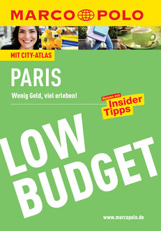 MARCO POLO Reiseführer Low Budget Paris, Gerhard und Waltraud Bläske, Anna-Johanna Arbogast