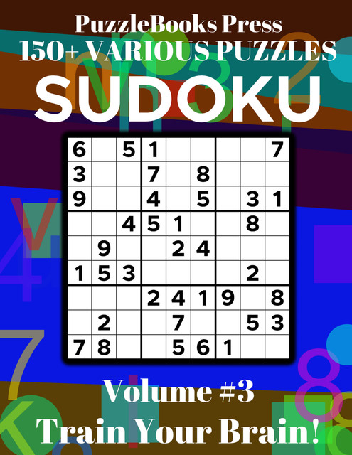 PuzzleBooks Press Sudoku – Volume 3, PuzzleBooks Press