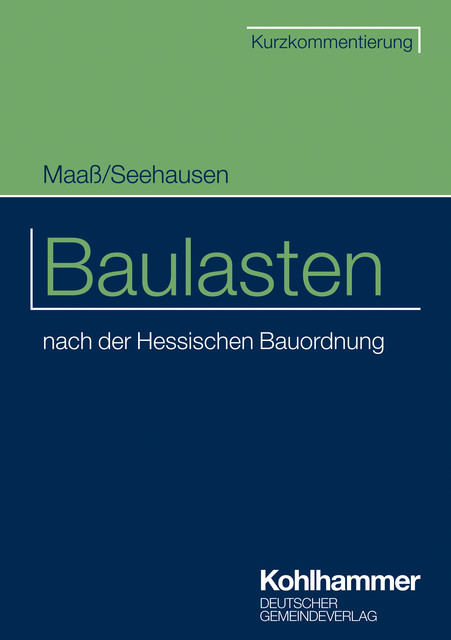 Baulasten, Frank Maaß, Karl-Reinhard Seehausen