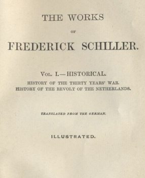 The History of the Thirty Years' War, Friedrich Schiller