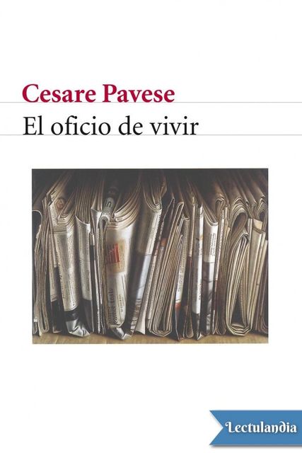 El oficio de vivir, Cesare Pavese