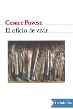 El oficio de vivir, Cesare Pavese