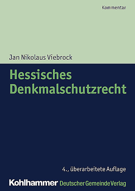 Hessisches Denkmalschutzrecht, Jan Nikolaus Viebrock