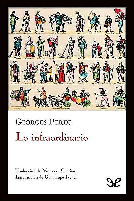 Lo infraordinario, Georges Perec