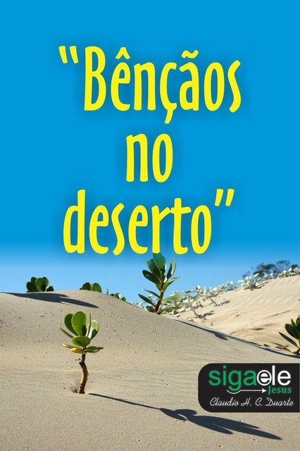 Bençãos no deserto, CLAUDIO HENRIQUE CERQUEIRA DUARTE Claudio Duarte