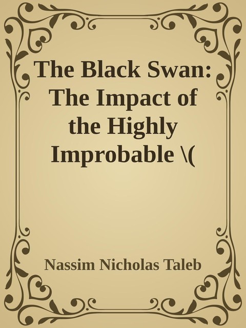 all books Nassim Nicholas Taleb online on Bookmate