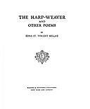 The harp-weaver, and other poems, Edna St.Vincent Millay