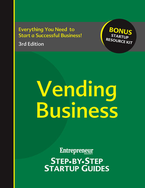 Vending Business, Entrepreneur Press, Rich Mintzer