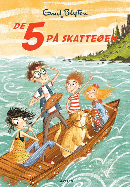 De 5 (1) – De 5 på skatteøen, Enid Blyton