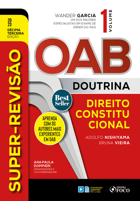 Super-Revisão OAB Doutrina – Direito Constitucional, Bruna Vieira, Adolfo Nishiyama