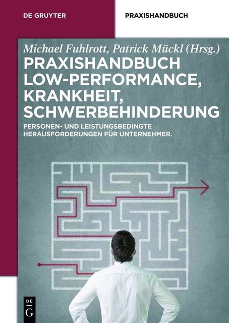 Praxishandbuch Low-Performance, Krankheit, Schwerbehinderung, Patrick, Michael Fuhlrott, MÃ¼ckl