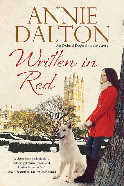 Written in Red, Annie Dalton