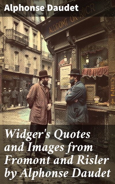 Widger's Quotes and Images from Fromont and Risler by Alphonse Daudet, Alphonse Daudet