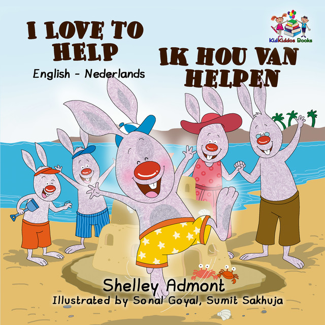 I Love to Help Ik hou van helpen, Shelley Admont